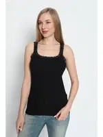 İnce Askılı Dantelli Siyah Atlet 3lü Paket Arma Yıldız 3362 - 3 ADET Siyah detay görünüm