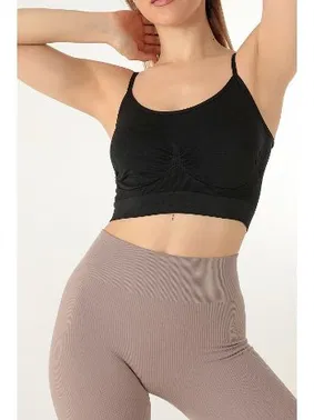 Miorre İnce Askılı Desteksiz Seamless Spor Sütyen Miorre 999-ZZ0126