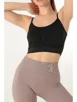 İnce Askılı Desteksiz Seamless Spor Sütyen Miorre 999-ZZ0126 Asorti