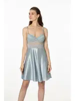 İnce Askılı Kaplı Saten Dantelli Gecelik Sabahlık Takımı Pierre Cardin 4265  görsel 9