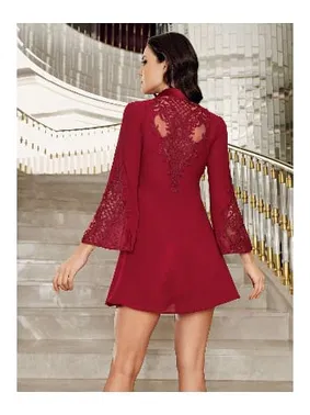 İmaj İnce Askılı Sırt Detaylı 2'li Saten Gecelik Takımı İmaj 4209 - Alternatif Görünüm