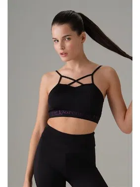 Doreanse İnce Çapraz İp Dekolteli Kadın Sporcu Sütyen Doreanse 5592