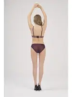 İpli Vişne Sütyen Takım Moonlight 326 Vişne detay görünüm