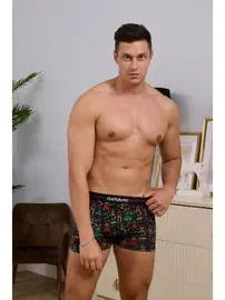 Darkzone İskelet Desenli Erkek Boxer (Dijital Baskılı) Darkzone DZN3067