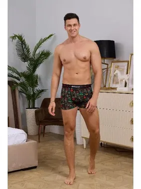 Darkzone İskelet Desenli Erkek Boxer (Dijital Baskılı) Darkzone DZN3067 - Alternatif Görünüm