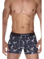 İskelet Desenli Siyah Boxer (Dijital Baskılı) Darkzone DZN2067 detay görünüm