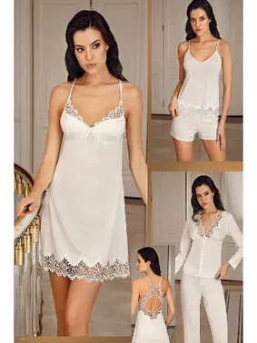 İmaj Kadın 6Lı Gecelik Takım Penye Gelin Çeyiz Seti İmaj 1110 - Alternatif Görünüm