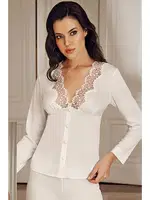 Kadın 6Lı Gecelik Takım Penye Gelin Çeyiz Seti İmaj 1110 görsel 4