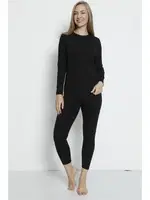 Kadın Alt Üst Termal Takım İçlik Arma Yıldız 3361 Siyah