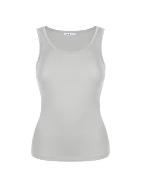 Darkzone Kadın Bej Penye Atlet  Darkzone DZWM7212