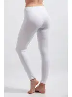 Kadın Beyaz Penye Tayt Arma Yıldız 3340 Beyaz farklı açı