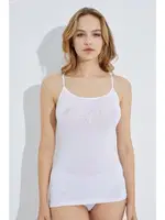 Kadın Beyaz Ribana İp Askılı Atlet 3lü Paket Arma Yıldız 3304 - 3 ADET Beyaz detay görünüm