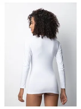 Donex Bisiklet Yaka Uzun Kollu Kadın Body Donex Kadın 3225 - Alternatif Görünüm