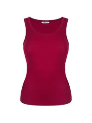 Darkzone Kadın Bordo Penye Atlet  Darkzone DZWM7214