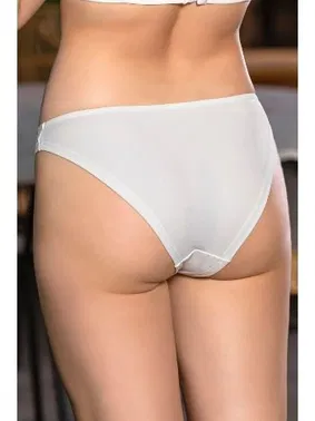 Gallipoli Kadın Ekru Arkası Dikişli Slip Külot Gallipoli MGP21181 - Alternatif Görünüm