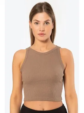 Türen Fitilli Crop Kadın T-shirt Türen 3404