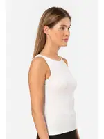 Halter Yaka Fitilli Kadın Atlet Türen 3403 Beyaz detay görünüm