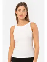 Halter Yaka Fitilli Kadın Atlet Türen 3403 Beyaz farklı açı