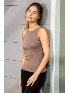 Türen Fitilli Halter Yaka Kadın Atlet Türen 3403