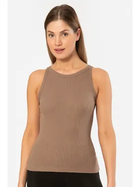 Türen Fitilli Halter Yaka Kadın Atlet Türen 3403 - Alternatif Görünüm