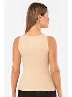 Halter Yaka Fitilli Kadın Atlet Türen 3403 Ten görsel 4