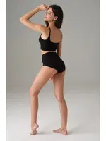 Kadın İnce Askılı Kaplı Spor Sütyen Doreanse 5562 Siyah detay görünüm