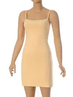 Kadın Ip Askılı Likralı Atlet Kombinezon Jüpon Astar ÖTS 3245 detay görünüm