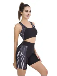 Lady Kadın Kısa Tayt Büstiyer Spor Takım Lady 4001