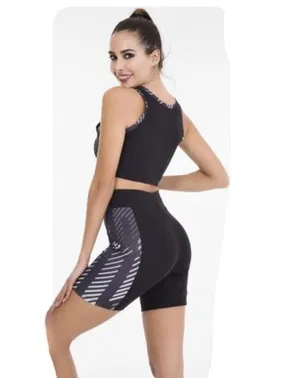 Lady Kadın Kısa Tayt Büstiyer Spor Takım Lady 4001 - Alternatif Görünüm