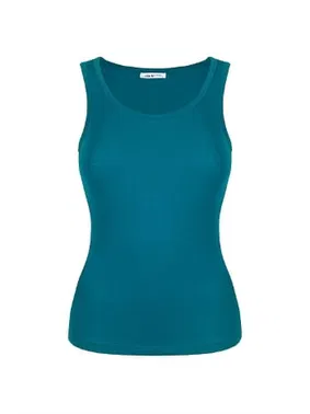 Darkzone Kadın Koyu Yeşil Penye Atlet  Darkzone DZWM7211