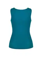 Kadın Koyu Yeşil Penye Atlet  Darkzone DZWM7211 detay görünüm