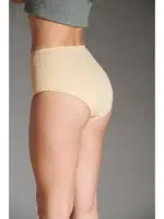 Kadın Lazer Kesim Silikonlu Bato Slip Eros ERSK1002 Ten farklı açı