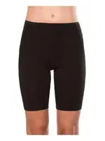 Kadın Likralı Esnek Yumuşak Pamuklu Örme Diz üstü Tayt Özkan 0413 Siyah görsel 6