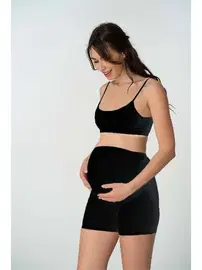 İMER Kadın Modal Hamile Kısa Tayt İmer 4343