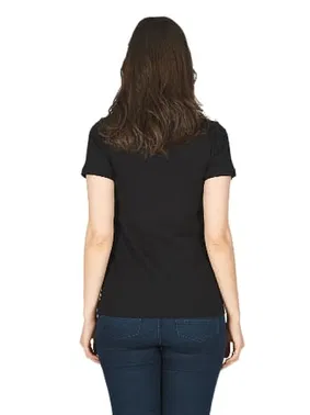 Özkan Kadın Pamuklu Kisa Kollu Bisiklet Yaka Esnek Rahat Fanila T-shirt Özkan 25284 - Alternatif Görünüm