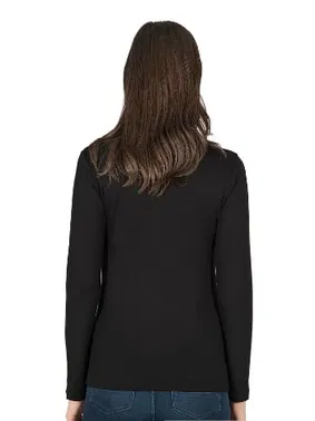 Özkan Kadın Premium Yumuşak Kumaş Viskon Bisiklet Yaka Uzun Kollu Örme Bluz Özkan 7124 - Alternatif Görünüm