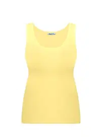 Darkzone Kadın Sarı Penye Atlet  Darkzone DZWM7210