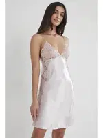 İnce Askılı Saten Dantelli Kadın Gecelik Pierre Cardin 624 Pudra görsel 18