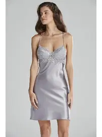 Pierre Cardin Kadın Saten Dantelli Gecelik Pierre Cardin 600