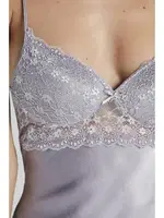 Kadın Saten Dantelli Gecelik Pierre Cardin 600 farklı açı