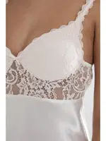 Gögüs Kaplı Saten Dantelli Gecelik Pierre Cardin 665 görsel 22