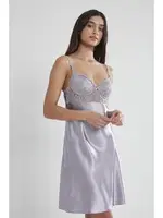 Gögüs Kaplı Saten Dantelli Gecelik Pierre Cardin 665 görsel 12