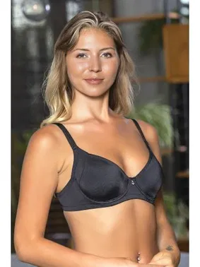 Gallipoli Kadın Siyah Balenli Toparlayıcı Sütyen Gallipoli MGP11240