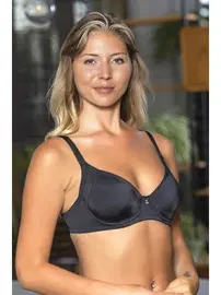 Gallipoli Kadın Siyah Balenli Toparlayıcı Sütyen Gallipoli MGP11240