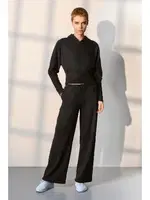 Siyah Kapşonlu Kadın Eşofman Pijama Takımı Doreanse 25K4045