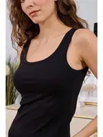 Kadın Siyah Penye Atlet  Darkzone DZWM7201 görsel 7