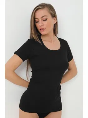 Arma Yıldız Kadın Siyah Ribana Fanila Arma Yıldız 3314 - Alternatif Görünüm