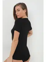 Kadın Siyah Ribana Fanila Arma Yıldız 3314 Siyah farklı açı