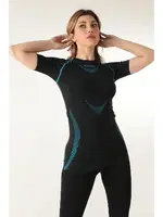 Kadın Sporcu Tişört Miorre 001-026135 Siyah detay görünüm