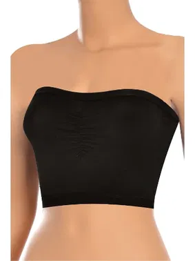 Öts İç Giyim Kadın Straplez Büstiyer Balensiz Sütyen Esnek Rahat Kumaş ÖTS 6074